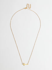 18K Gold Plated Cross Necklace